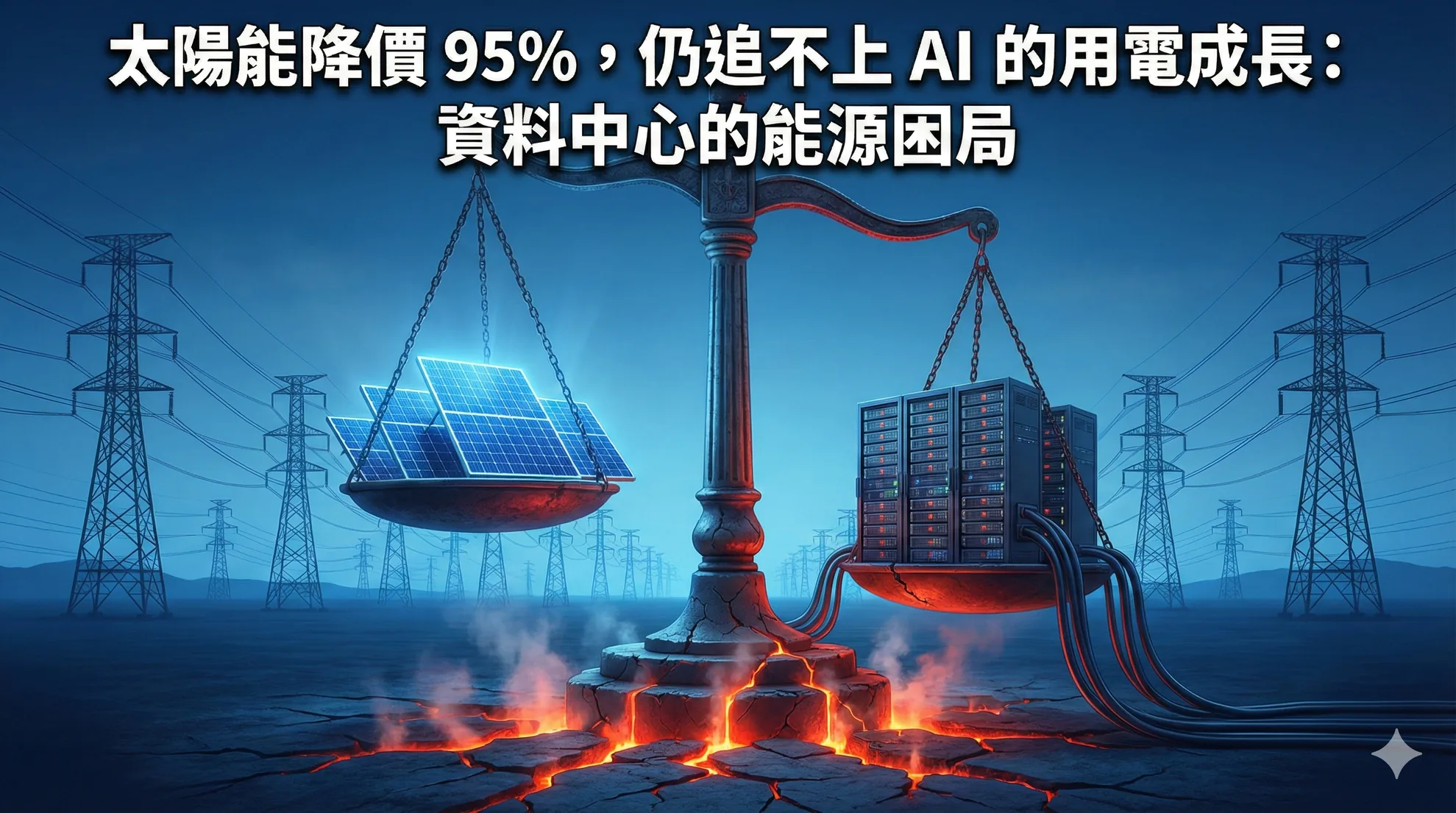 Solar Costs Dropped 95%, Yet AI Power Demand Outpaces It: The Data Center Energy Dilemma