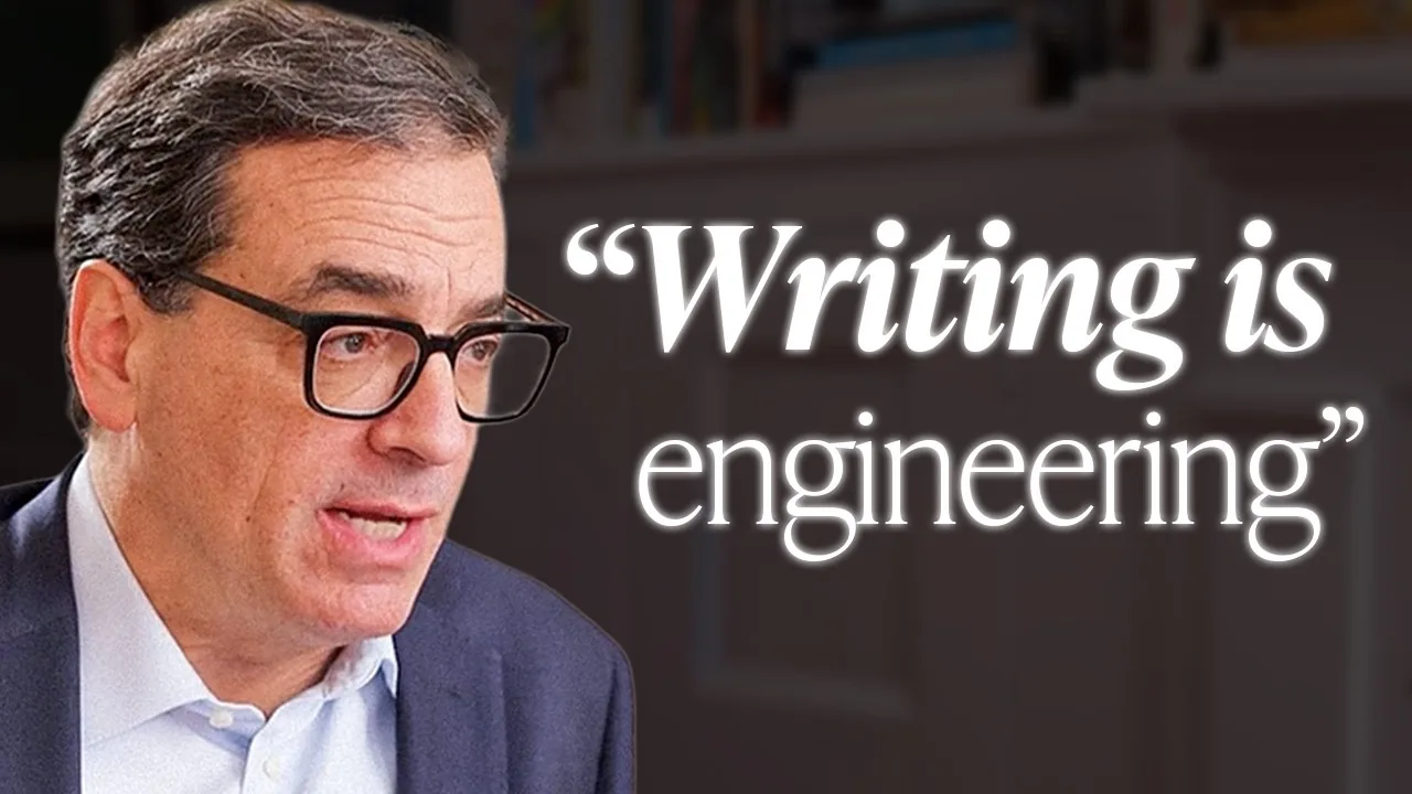 Writing a Book Is Like Building a House; Writing a Play Is Like Making a Watch: Daniel Pink's Second Creative Life