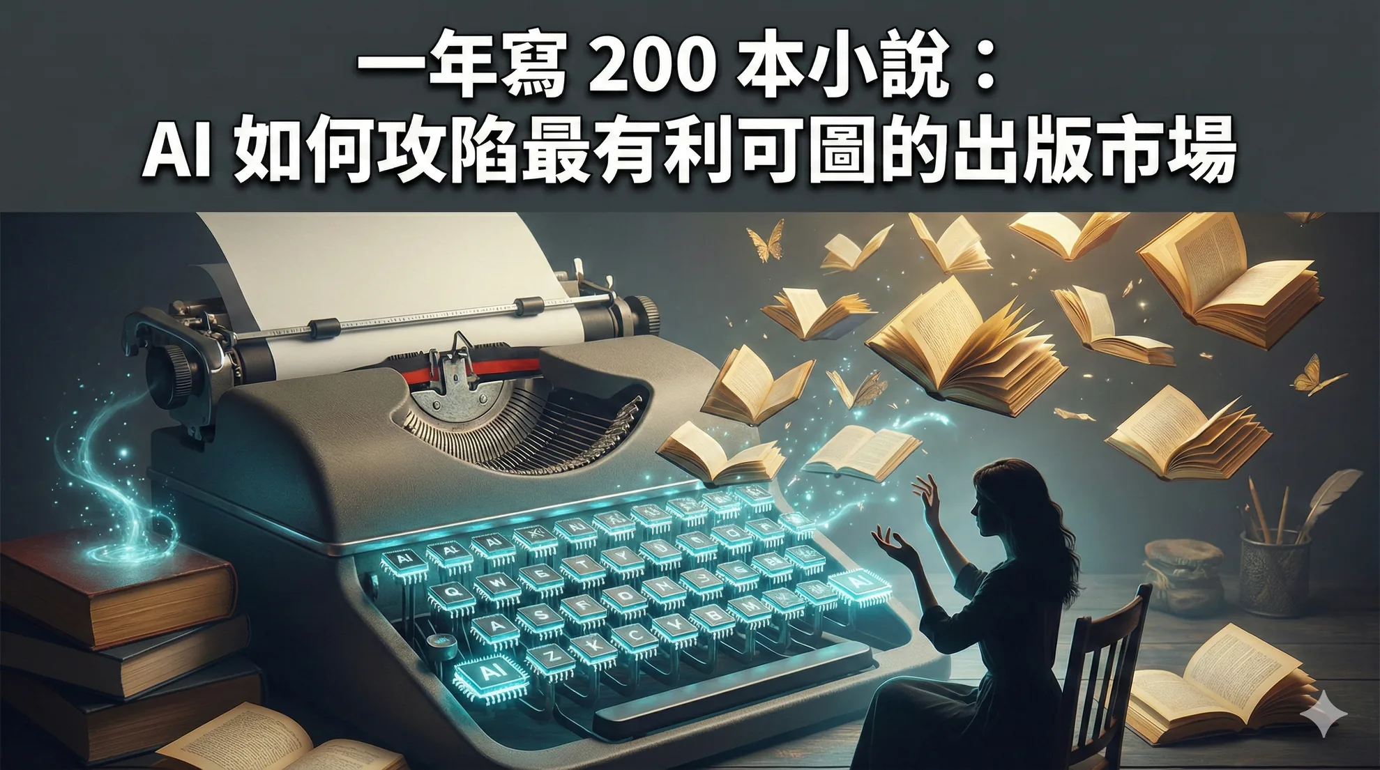 200 Novels in One Year: How AI Is Conquering Publishing's Most Profitable Market