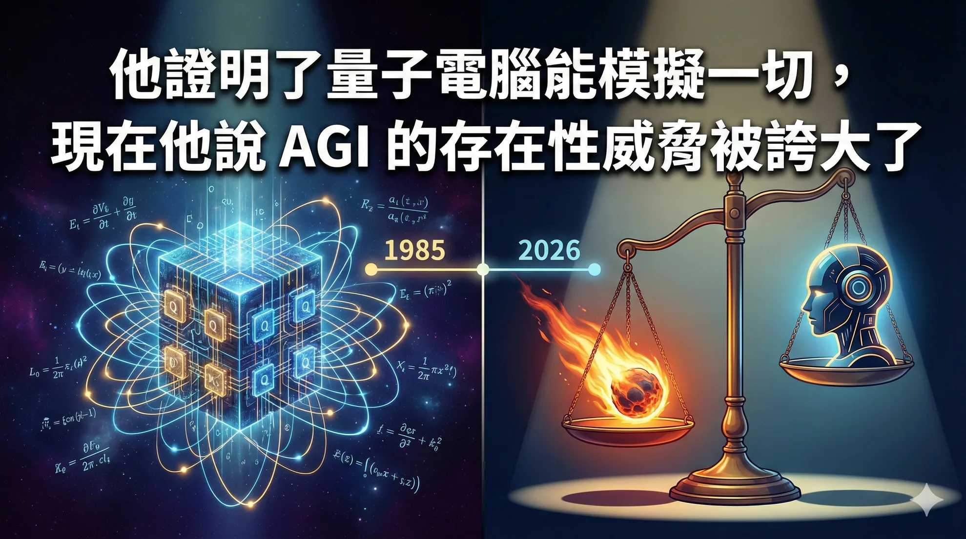 He Proved Quantum Computers Can Simulate Anything. Now He Says AGI Existential Risk Is Overblown