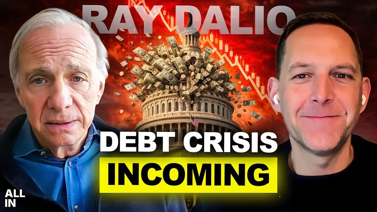 達利歐：美國赤字 40%，黃金是唯一不能印出來的錢