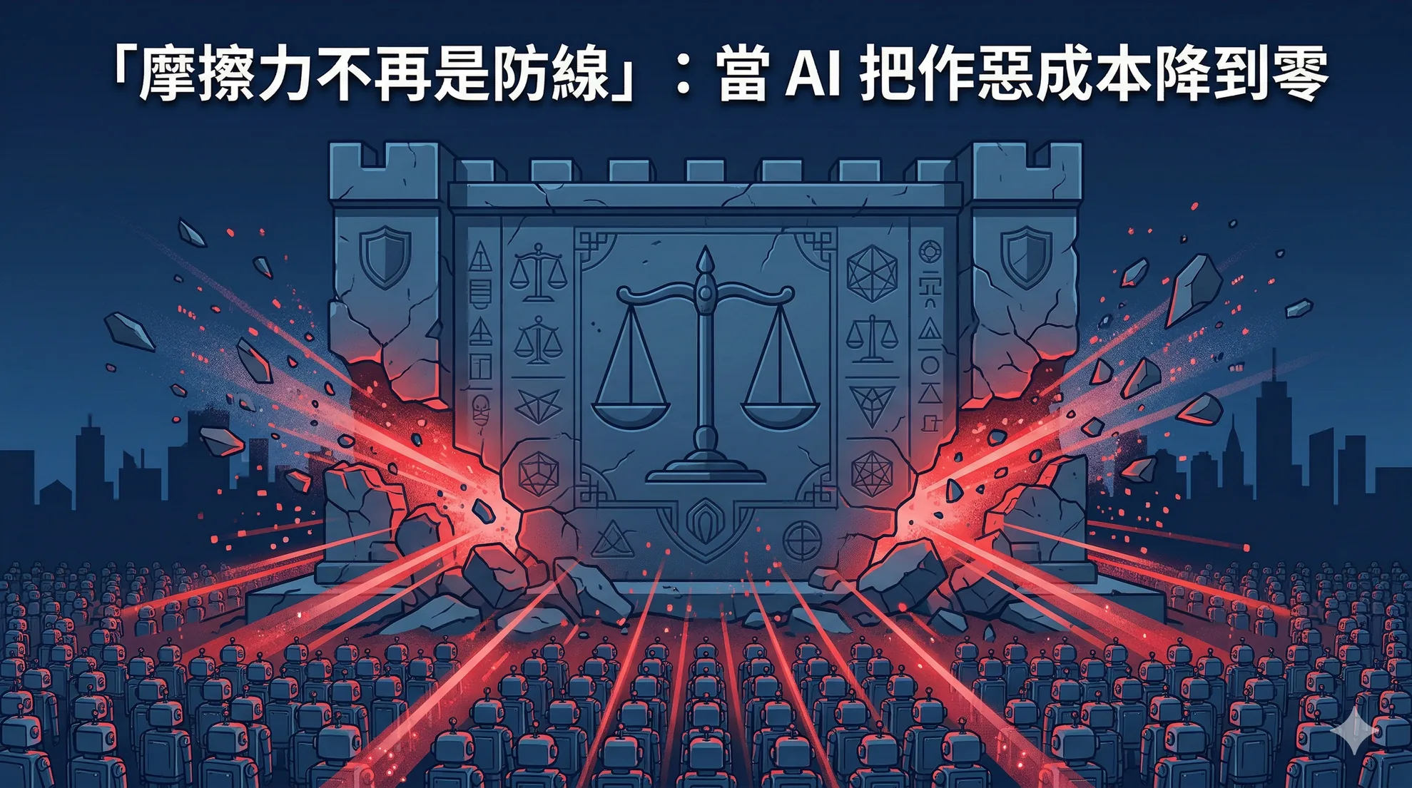 「摩擦力不再是防線」：當 AI 把作惡成本降到零