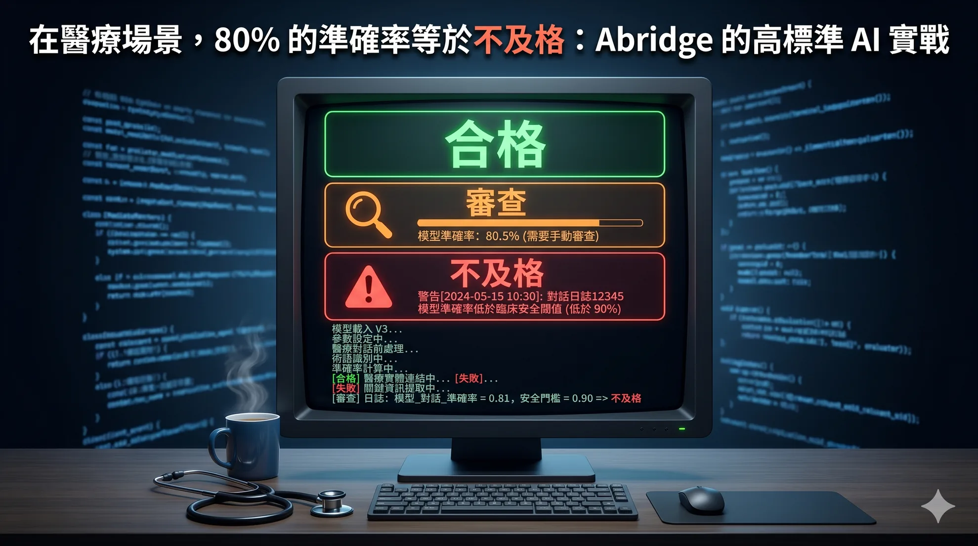 在醫療場景，80% 的準確率等於不及格：Abridge 的高標準 AI 實戰