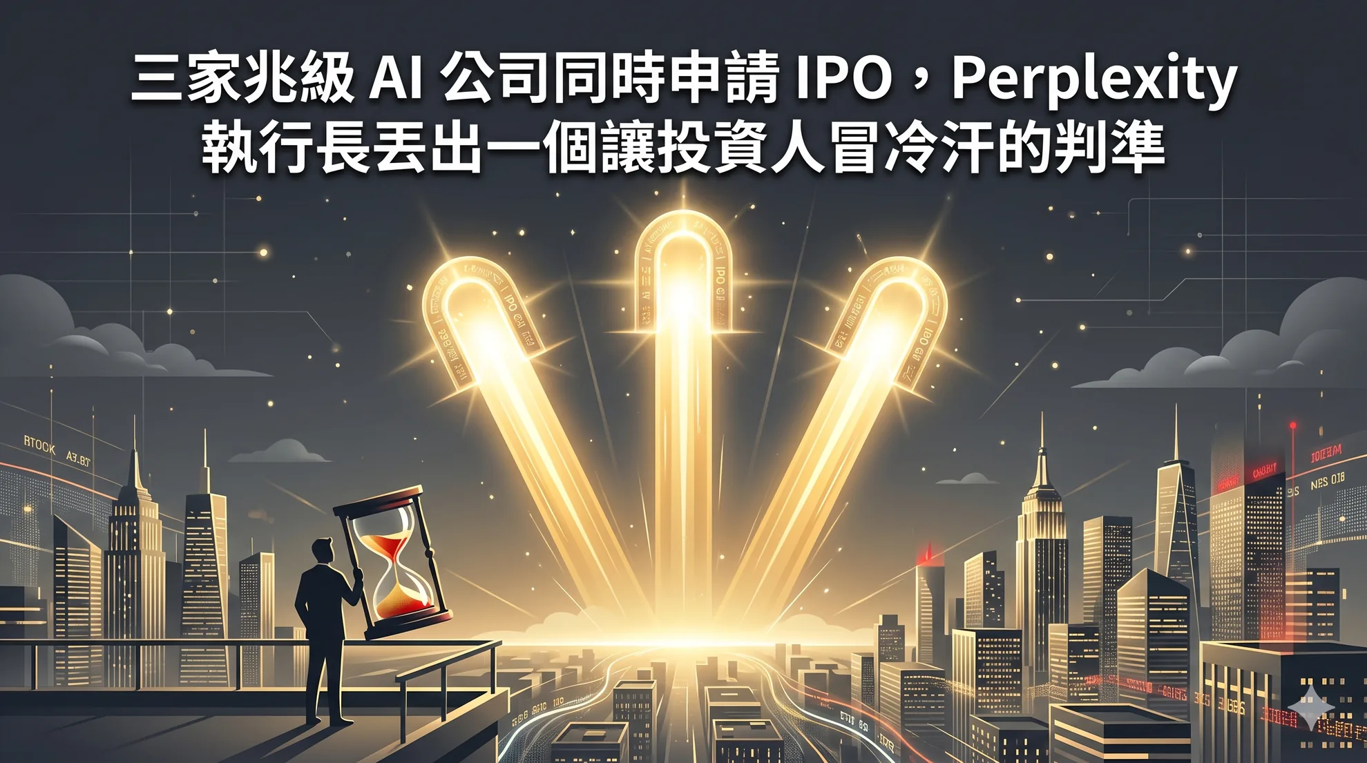 三家兆级 AI 公司同时申请 IPO,Perplexity 首席执行官丢出一个让投资人冒冷汗的判准