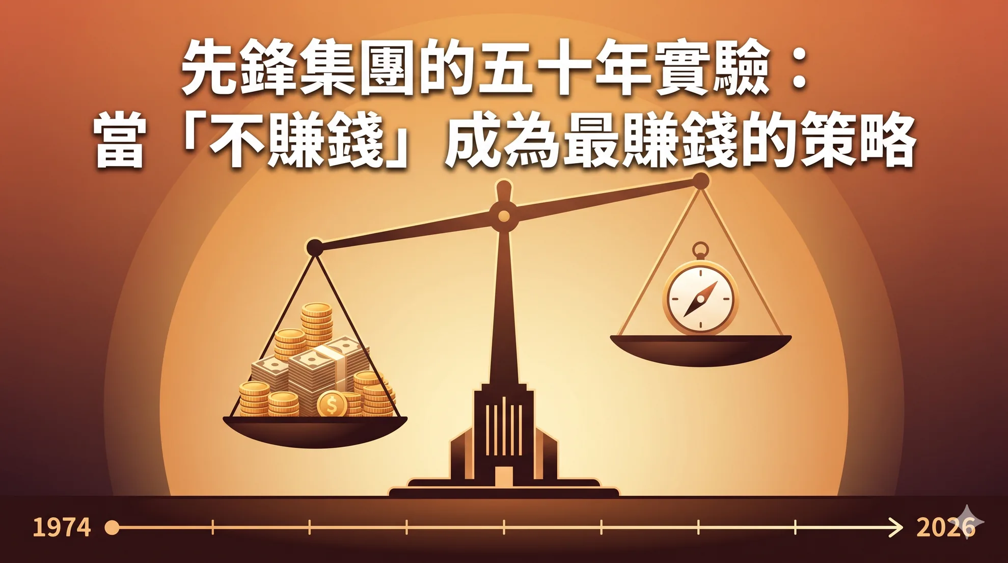 先锋集团的五十年实验:当「不赚钱」成为最赚钱的策略